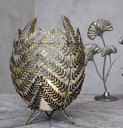 Lanterna Bord Antik Mässing Chic Antique Lanternor