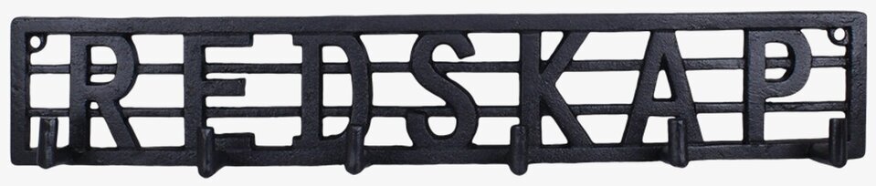 Kroklist Redskap Gjutjärn Svart från Strömshaga i gjutjärn