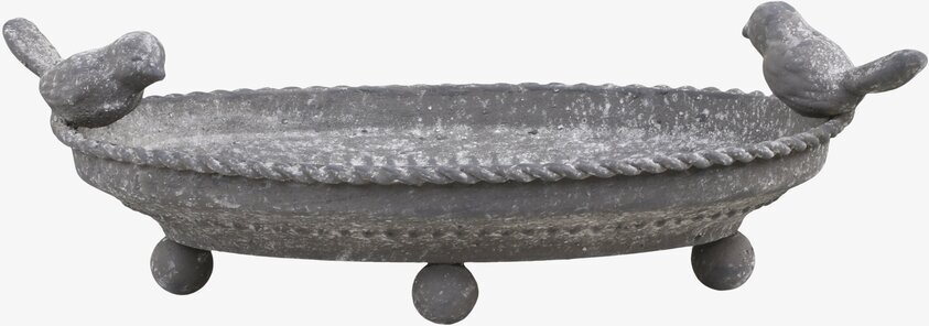 Fågelbad Antik Zink från Chic Antique med antik finish