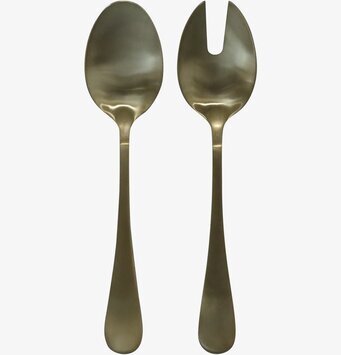 Salladsbestick Nordique Guld från Chic Antique i guldton