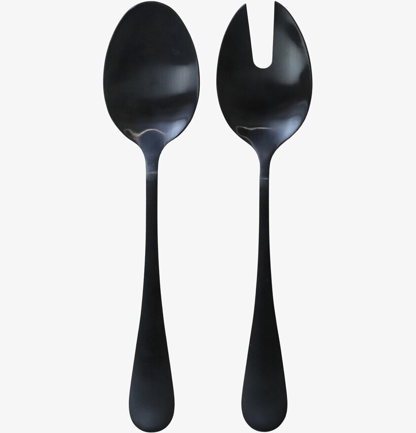 Salladsbestick Nordique Svart från Chic Antique i svart