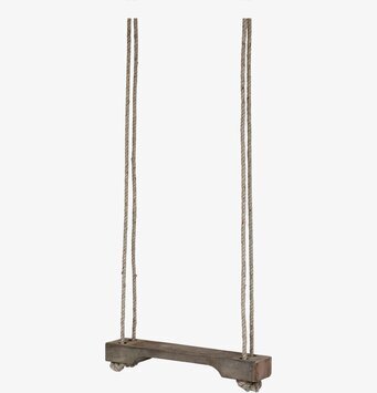 Hylla Grimaud Med Jutesnöre L från Chic Antique i rustikt trä