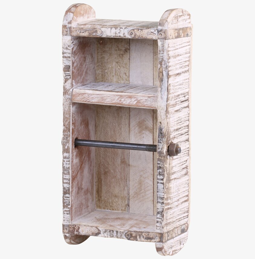Toalettpappershållare Murstensform Antikvit från Chic Antique