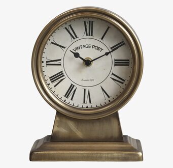 Bordsklocka Antik Mässing från Chic Antique i fokus