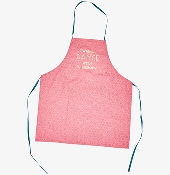 Bröstlappsförkläde Marrakesh Print från Rice mot vit bakgrund