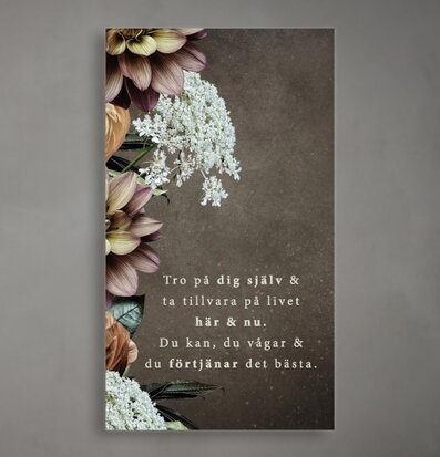 Tändsticksask Tro på dig själv - Majas Cottage från Majas Cottage