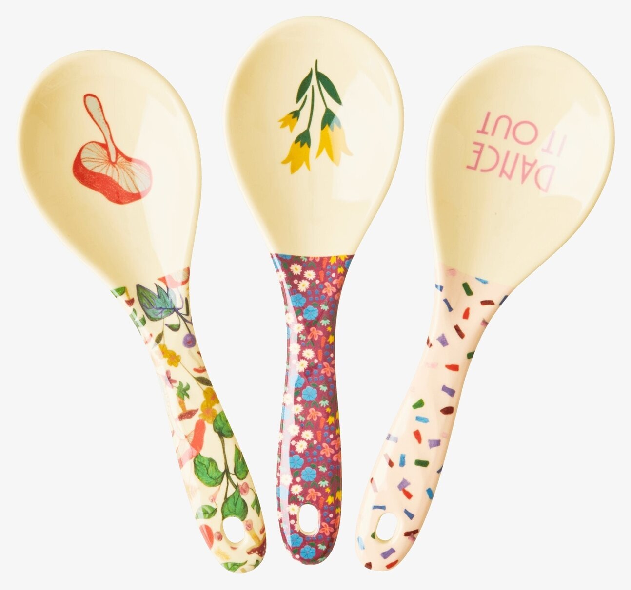 Salladssked Dance Out Print från Rice i färgglad design