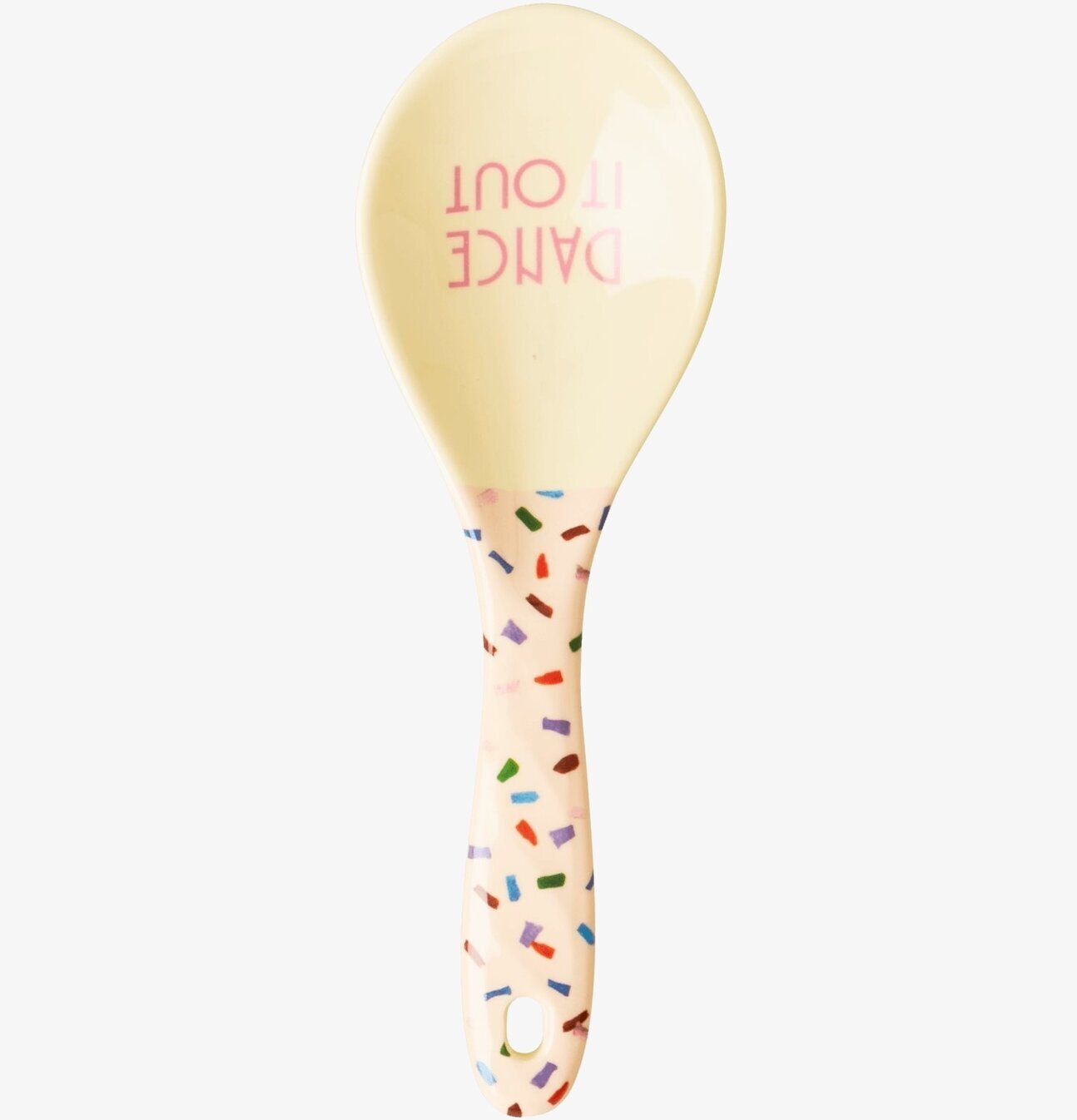 Salladssked Dance Out Print från Rice med färgglatt mönster