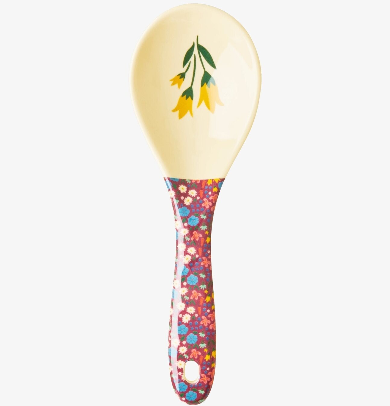 Salladssked Dance Out Print från Rice med färgglada blommor