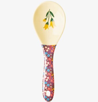 Salladssked Dance Out Print från Rice med färgglada blommor