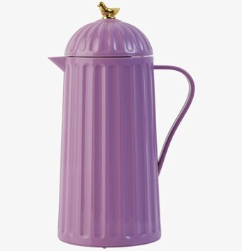 Termos Gold Bird Lavender från Rice med fågelformad detalj