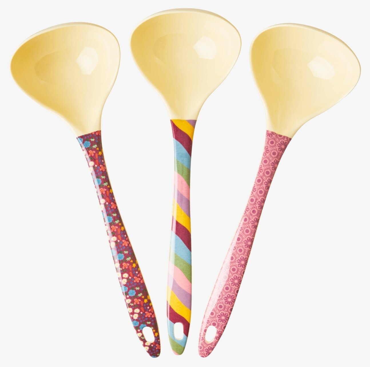 Soppslev Dance Out Prints från Rice i tre färgglada mönster