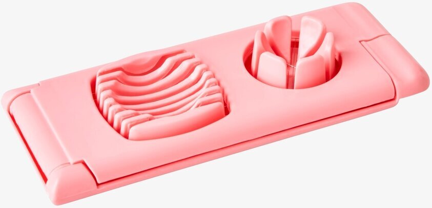 Äggdelare Rosa från Rice, skär ägg i skivor eller klyftor