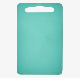 Skärbräda 3-Pack från Rice i turkos med handtagshållare