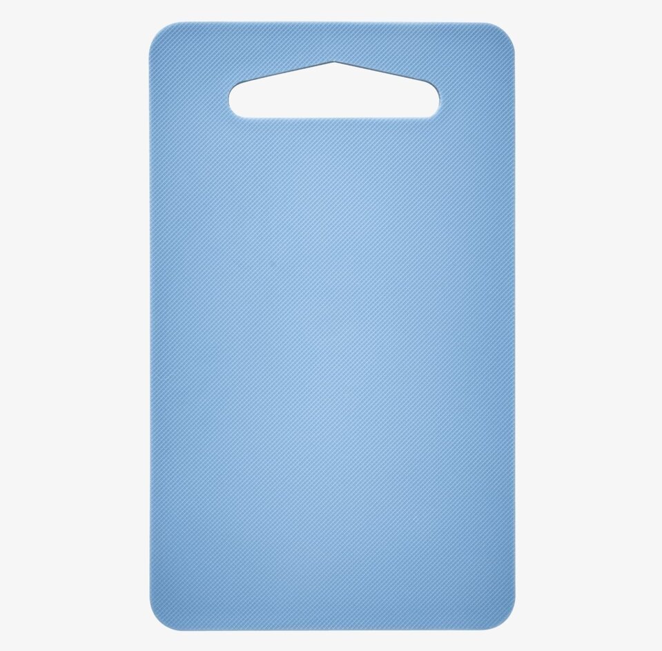 Skärbräda 3-Pack från Rice i blått med ergonomiskt handtag