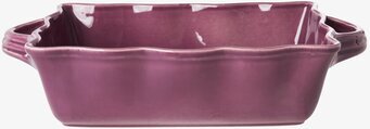 Ugnsform Large Deep Purple från Rice på vit bakgrund