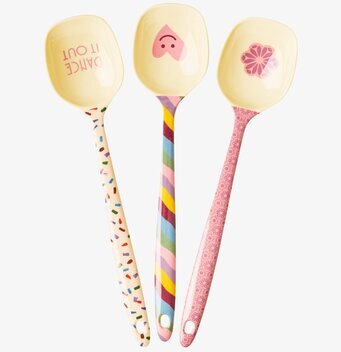 Matlagningssked - Dance Out Prints från Rice i tre mönster