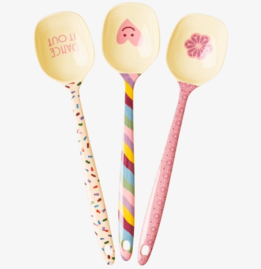 Matlagningssked - Dance Out Prints från Rice i tre mönster