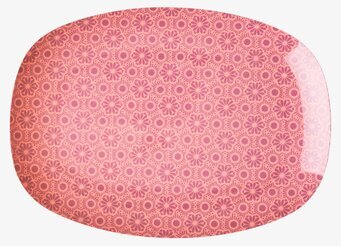 Liten Tallrik Marrakesh Print från Rice i färgglatt mönster