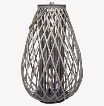 Lanterna Flätad Pil XL från Chic Antique i naturtoner