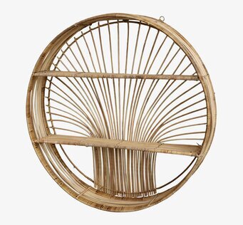 Vägghylla Rotting Natur från Chic Antique i rund design