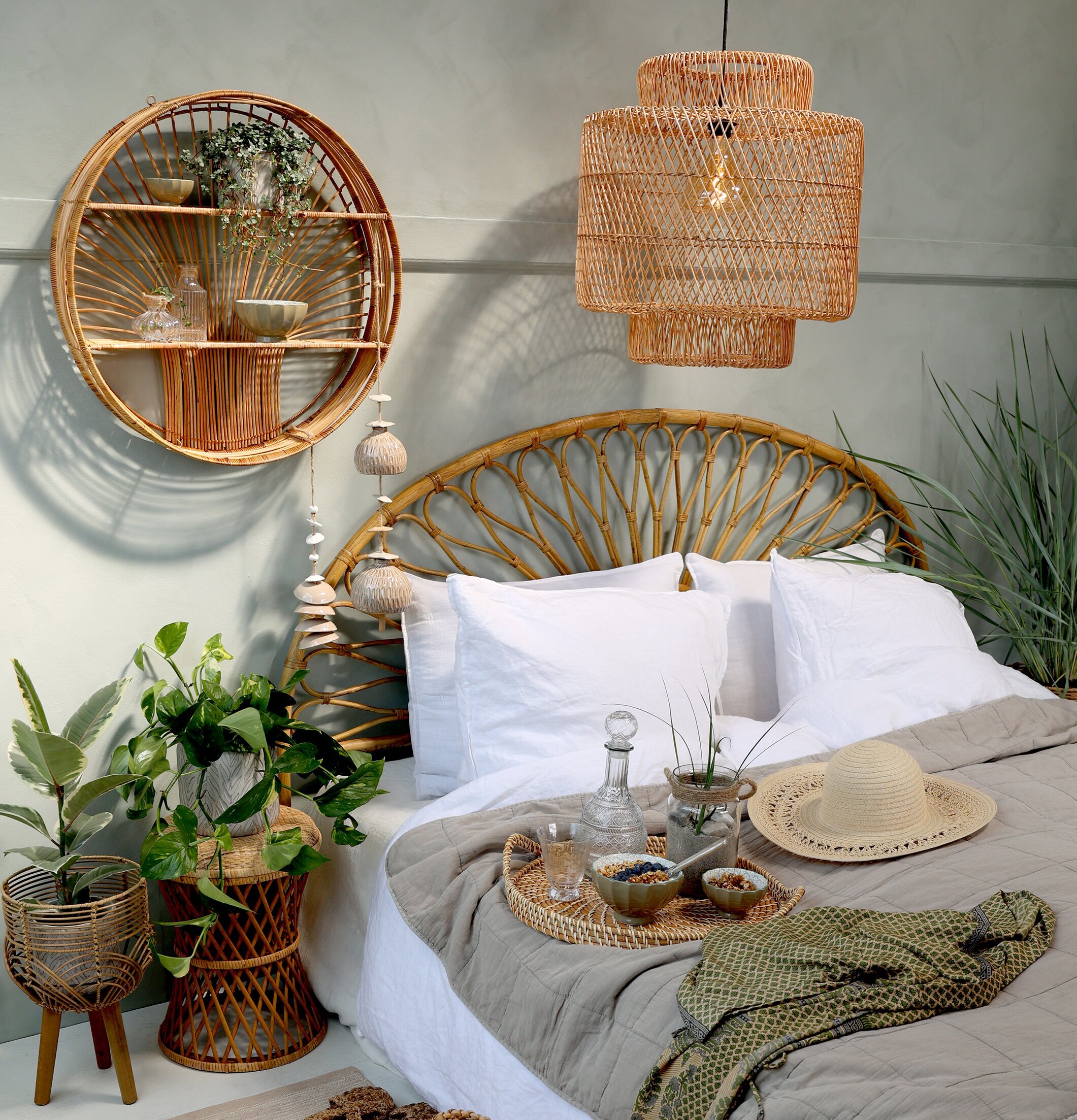 Vägghylla Rotting Natur från Chic Antique i naturlig miljö