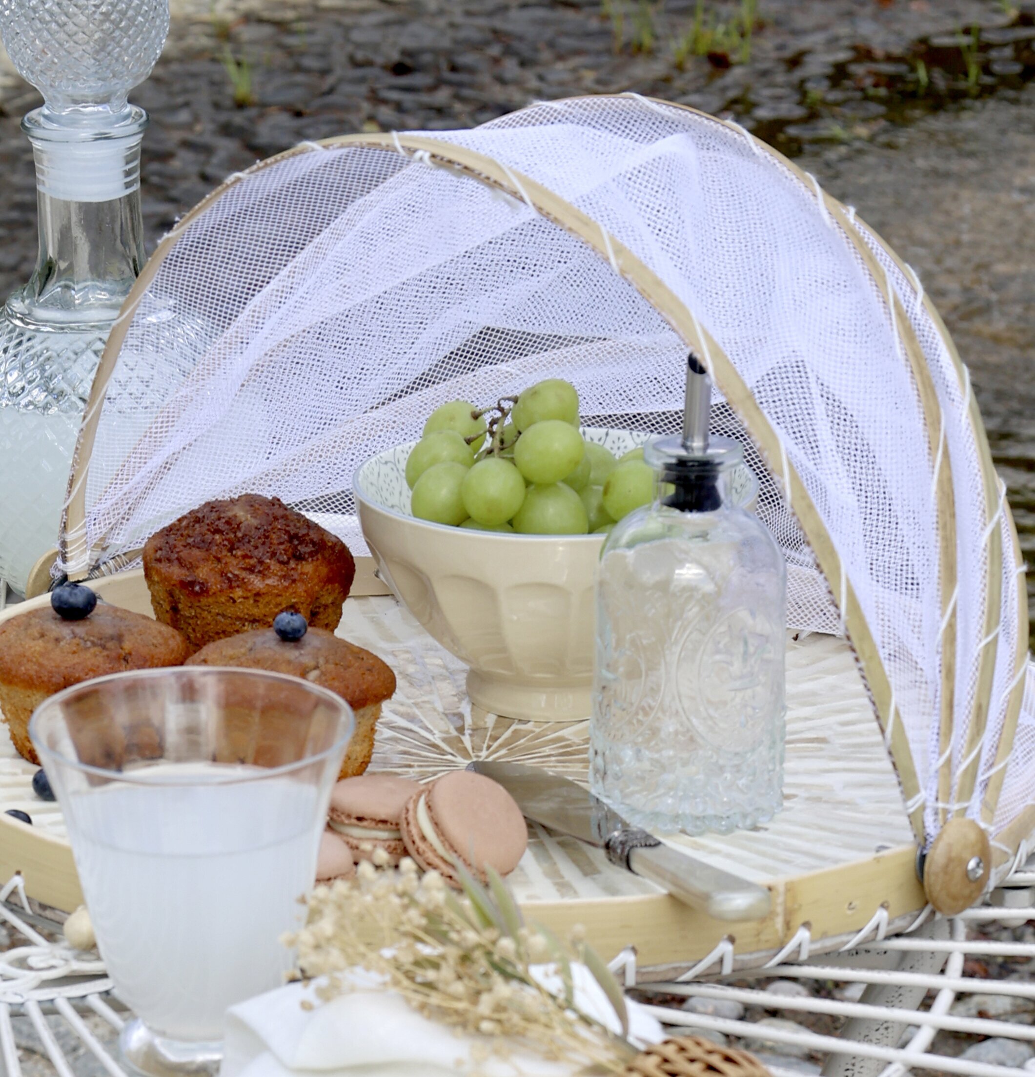 Serveringsfat Med Överdragbart Nät från Chic Antique utomhus