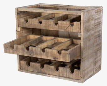 Vinlåda Antik Trä från A Lot Decoration i rustik design