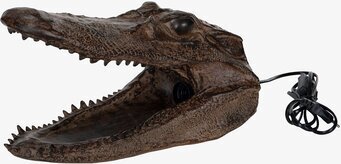 Lampa Krokodil Brun från A Lot Decoration i neutral miljö