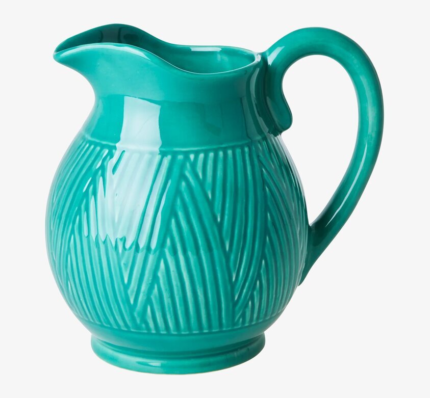 Kanna Keramik Grön 1.7 L från Rice i minimalistisk miljö