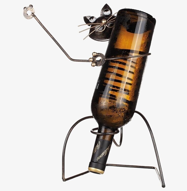 Vinställ Katt Hamrad Plåt från Different Design i fokus