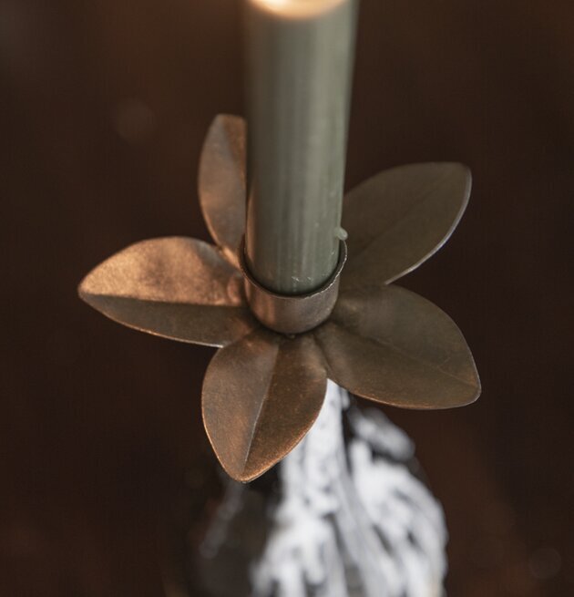 Ljushållare Flaska Rå/Antikguld från Different Design