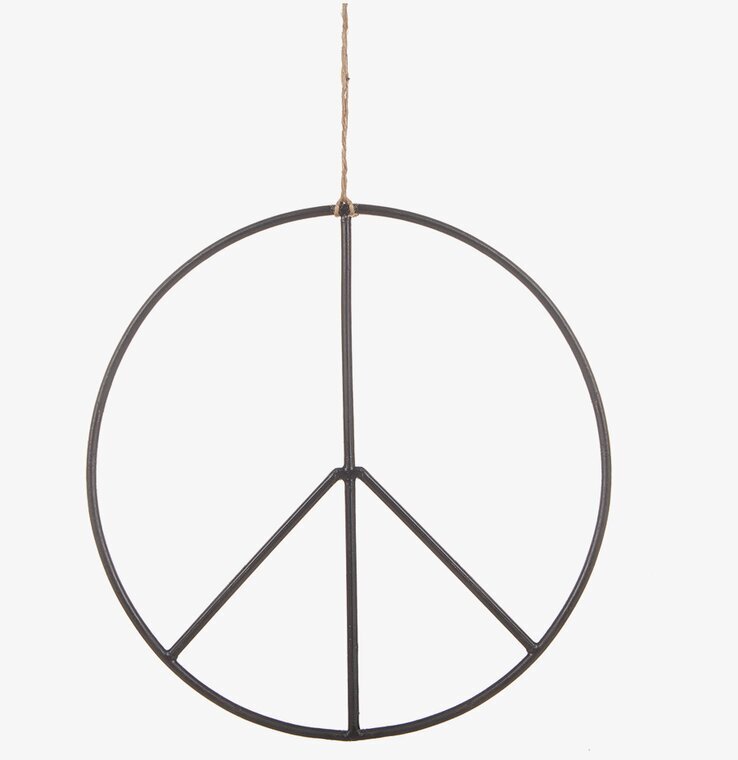 Peace Symbol Smide från Different Design i metall, upphängd