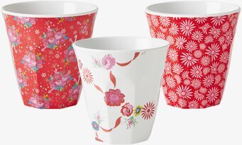 Mugg X-mas Casablanca från Rice med färggranna mönster