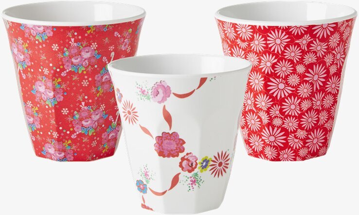 Mugg X-mas Casablanca från Rice med färggranna mönster