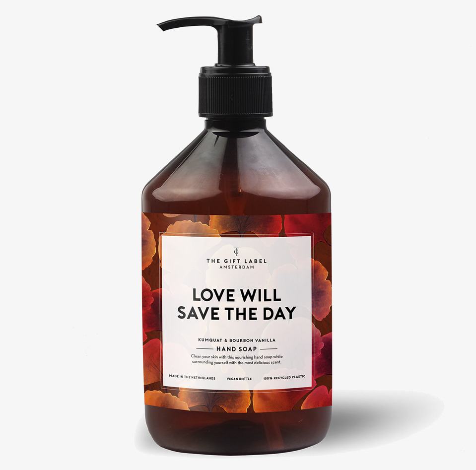 Handtvål - Love Will Save The Day från The Gift Label