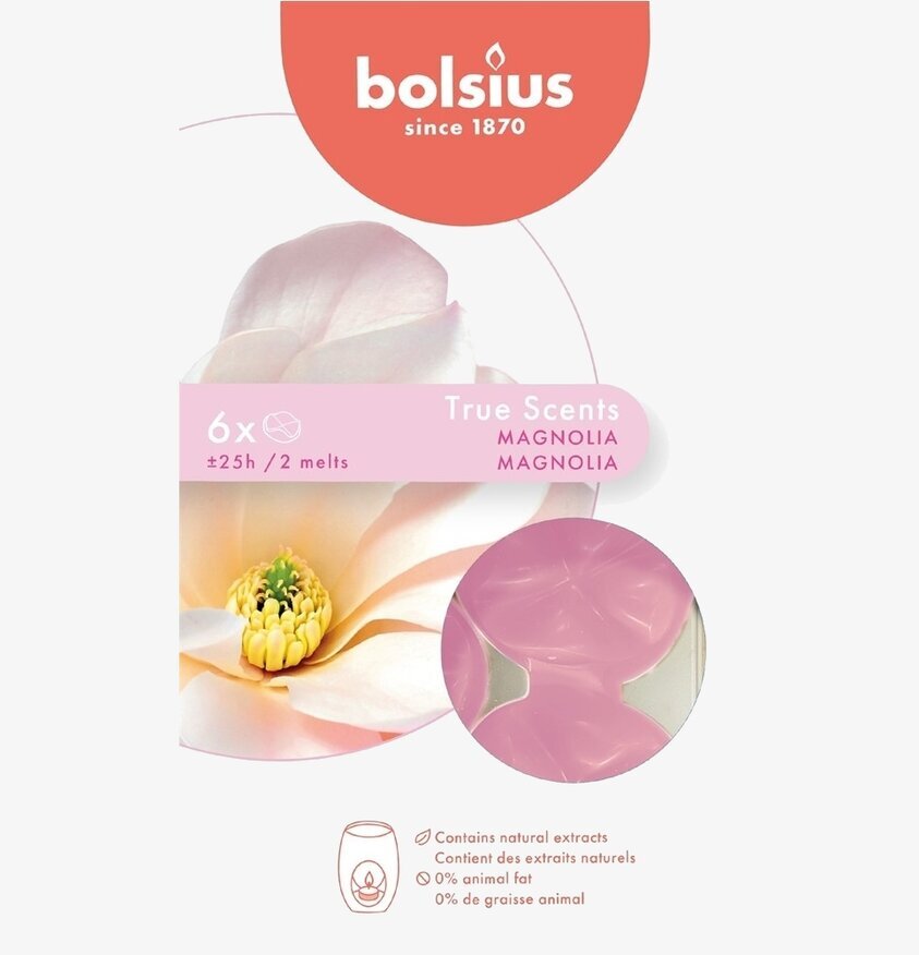 Bolsius Doftvax True Scents - Magnolia från Bolsius