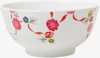 Skål X-mas Girlang från Rice med julig blomstergirlang