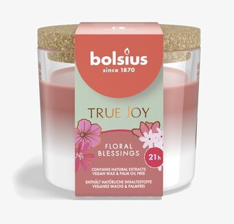 Bolsius Doftljus True Joy - Floral Blessings i glasburk