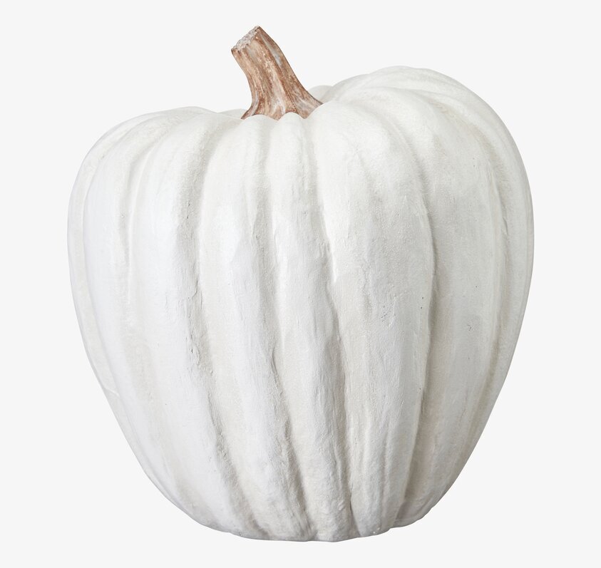 Pumpa Vit Large från Wikholm Form på minimalistisk bakgrund