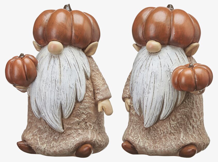 Vätte Med Pumpa Orange från Wikholm Form, höstdekoration