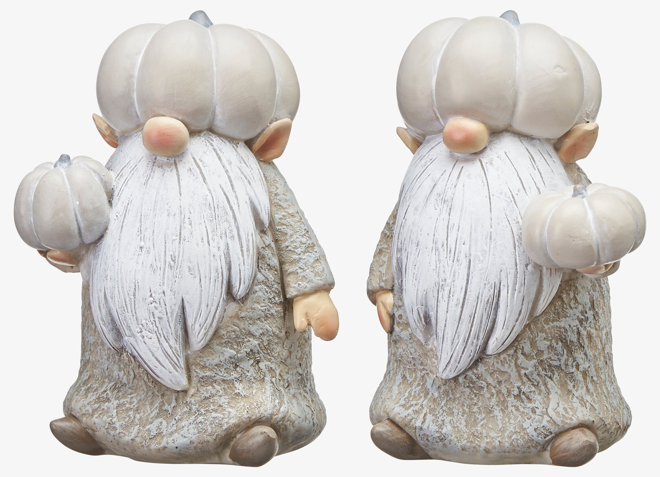 Vätte Med Pumpa Grå från Wikholm Form, dekorativ figur