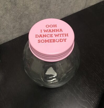 Glasburk 1.8 Liter - Soft Pink (fynd-id 1) Rice