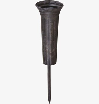 Ljushållare Spjut Antiksvart från Chic Antique i metall