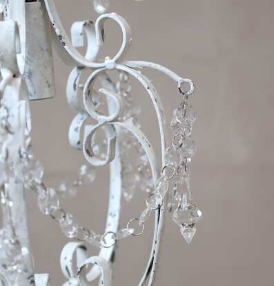 Taklampa Ljuskrona Antikvit från Chic Antique med kristaller