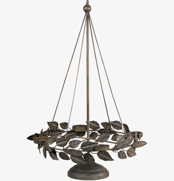 Ljusstake Antik Mässing från Chic Antique med antik finish