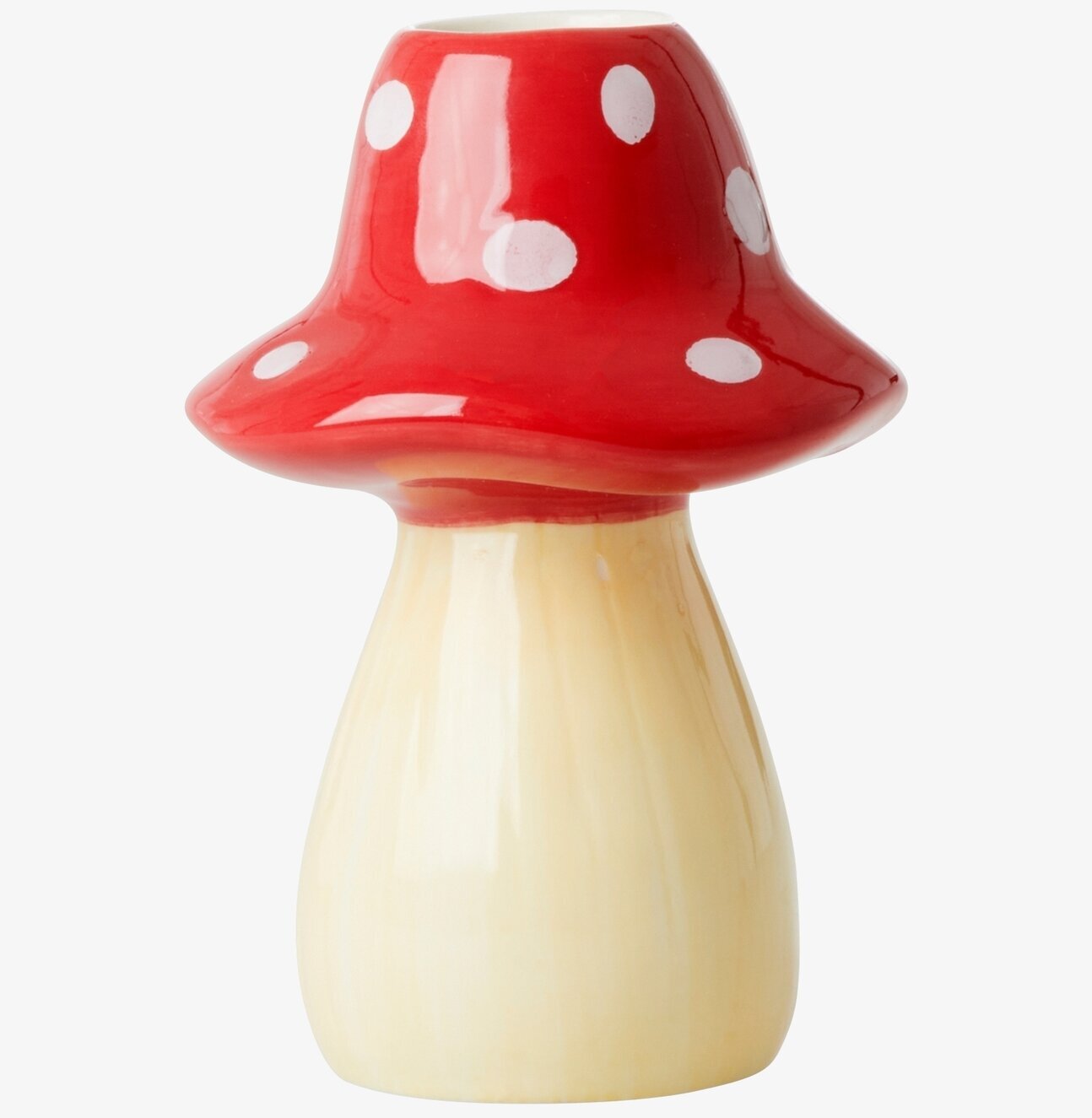 Ljusstake Mushroom Shape #2 från Rice i keramik, svampformad