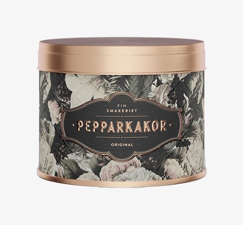 Pepparkakor Miniburk Winter Blossom från Finsmakeriet