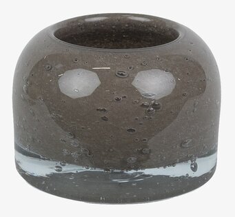 Bild av elegant ljuskopp med texturerad glasstruktur