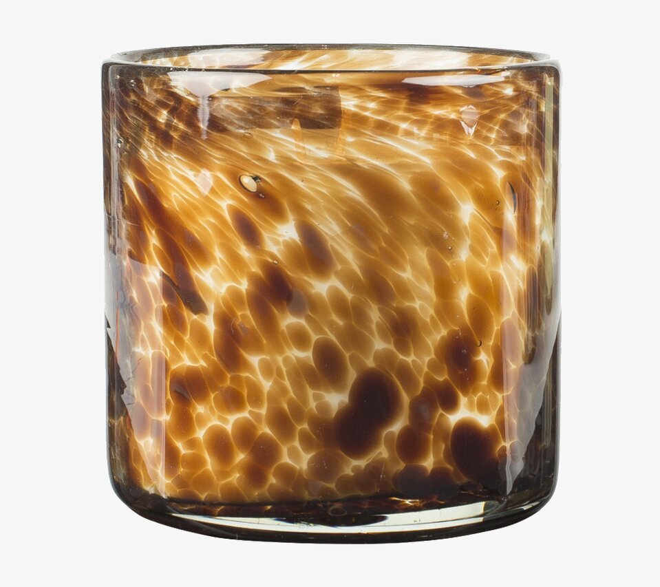 Doftljus Flamenco från Olsson & Jensen i glasbehållare